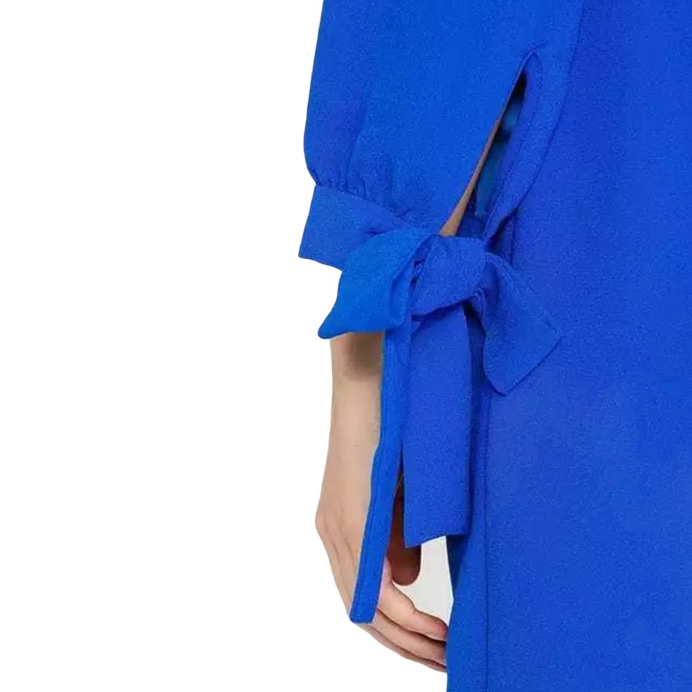 Banana Republic Royal Blue Shift Dress Sz 8 Petite - Picture 3 of 9
